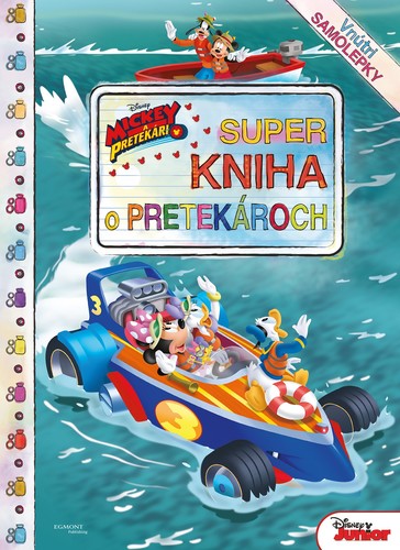 Kniha Mickey a pretekári - Super kniha o pretekároch