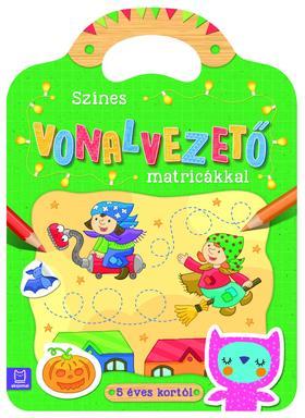 Színes vonalvezető matricákkal