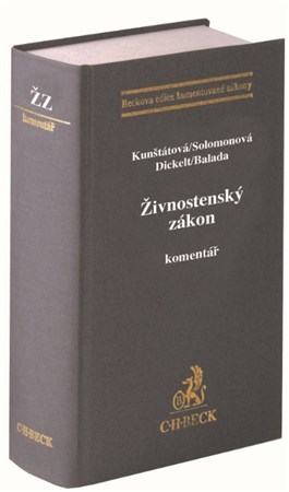 Kniha Živnostenský zákon - Komentář - Kolektív autorov