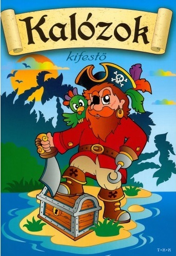Kalózok kifestő