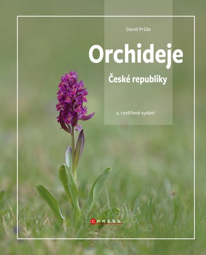 Kniha Orchideje České republiky 2. vydání - David Průša