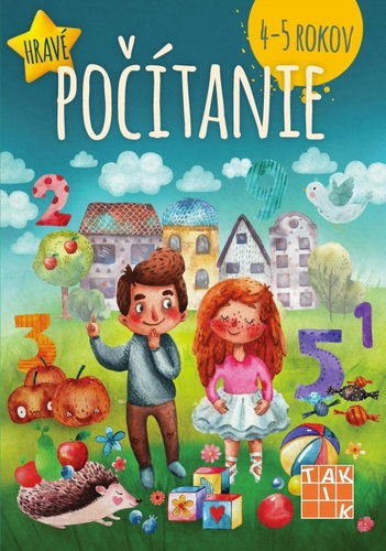 Kniha Hravé počítanie pre deti 4-5 rokov PZ