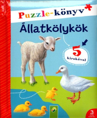 Puzzle-könyv - Állatkölykök