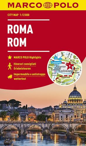 Rím - City Map 1: 12 000