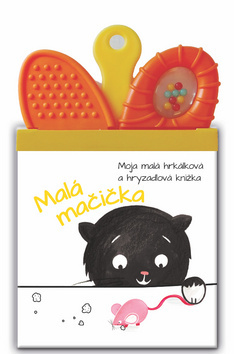 Kniha Moja malá hrkálková a hryzadlová knižka Malá Mačička