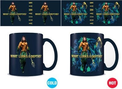 Aquaman: hlubiny  proměňovací hrnek 315ml