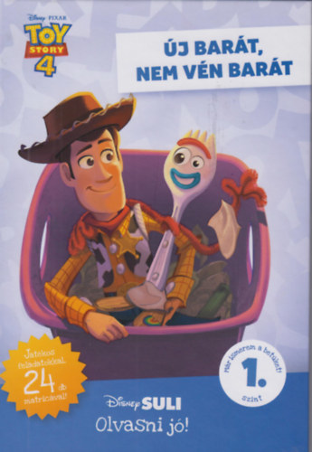 Új barát, nem vén barát - Disney Suli Olvasni jó! sorozat 1. szint