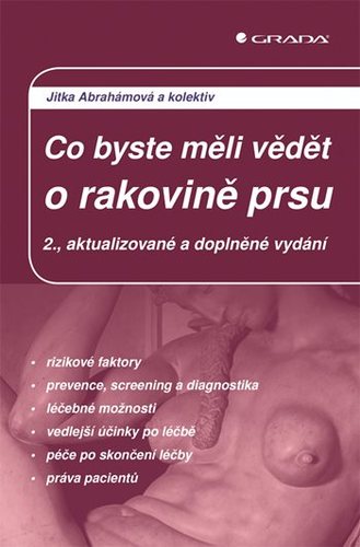 Co byste měli vědět o rakovině prsu - 2. vydání - Jitka Abrahámová,Kolektív autorov