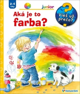 Kniha Aká je to farba?