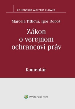 Zákon o verejnom ochrancovi práv - Marcela Tittlová,Igor Doboš