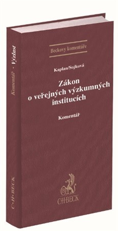 Kniha Zákon o veřejných výzkumných institucích. Komentář - Tomáš Kaplan