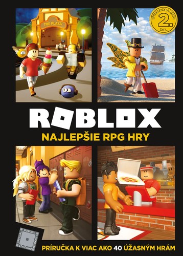 Kniha Roblox - Najlepšie RPG hry - Kolektív autorov