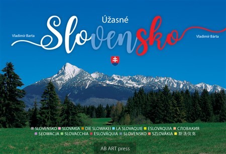Kniha Úžasné Slovensko