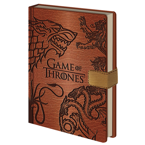 Game of Thrones: Sigils  zápisník premium A5