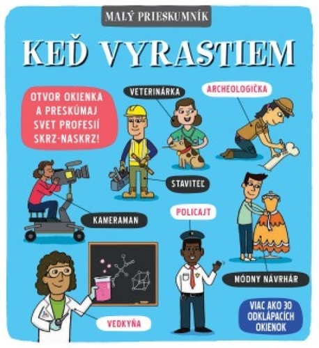 Kniha Malý prieskumník – Keď vyrastiem