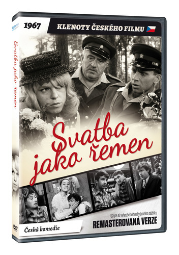 Kniha Svatba jako řemen DVD (remasterovaná verze)