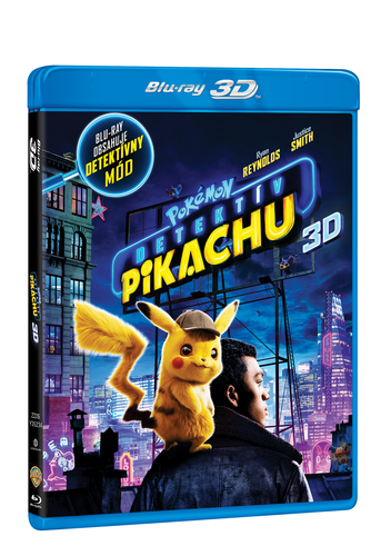 Pokémon: Detektív Pikachu 2BD (3D+2D) (SK)