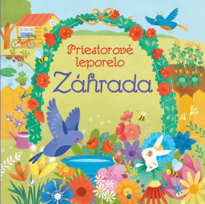 Kniha Záhrada Priestorové leporelo