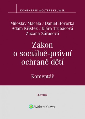 Kniha Zákon o sociálně-právní ochraně dětí