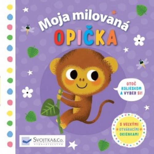 Kniha Moja milovaná opička