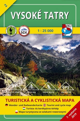 Vysoké Tatry - TM 2 - 1: 25 000