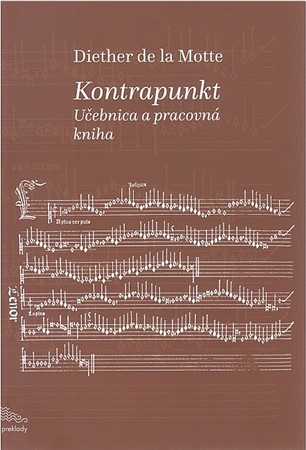 Kniha Kontrapunkt - Diether de la Motte