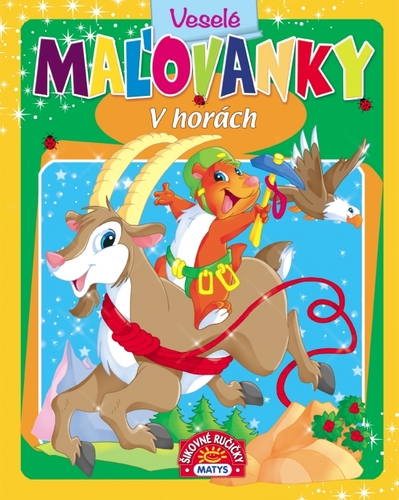 Kniha Veselé maľovanky - V horách