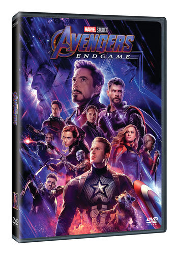 Kniha Avengers: Endgame DVD