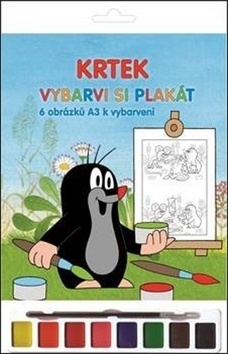 Krtek - Vybarvi si plakát