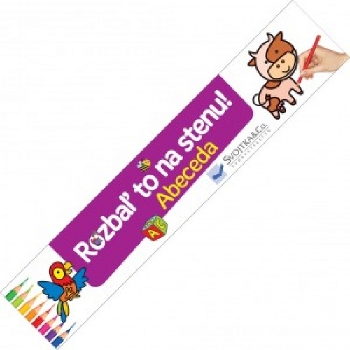 Kniha Rozbaľ to na stenu Abeceda