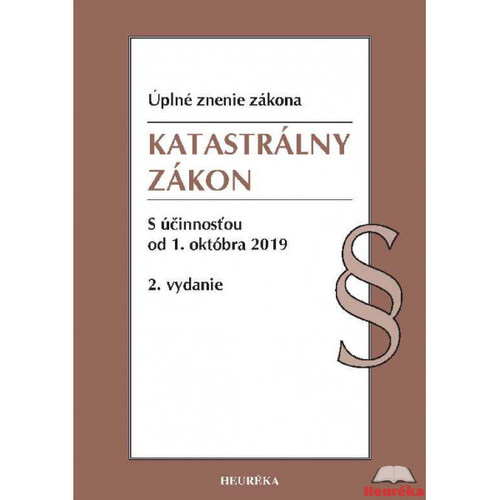 Katastrálny zákon - Úzz, 2. vydanie (2019)