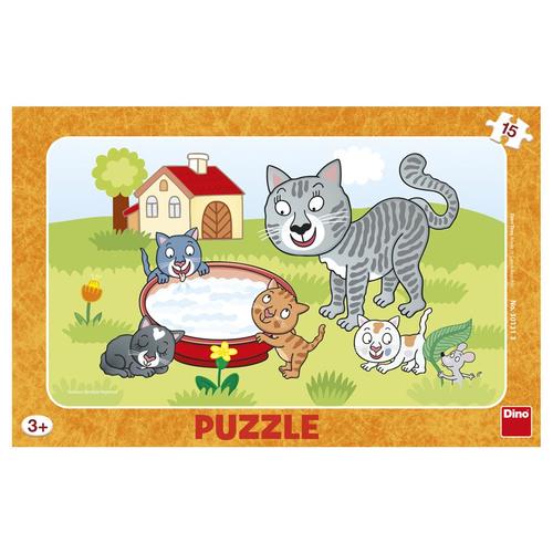 Puzzle Mačiatka 15 Dino