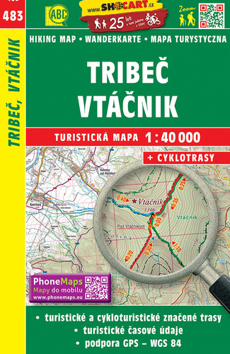 Tribeč, Vtáčnik 483, 1:40T