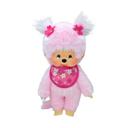 MONCHHICHI Mončiči dievča ružové Sakura 20 cm