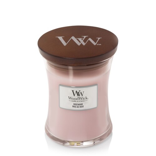 WoodWick sviečka stredná Rosewood