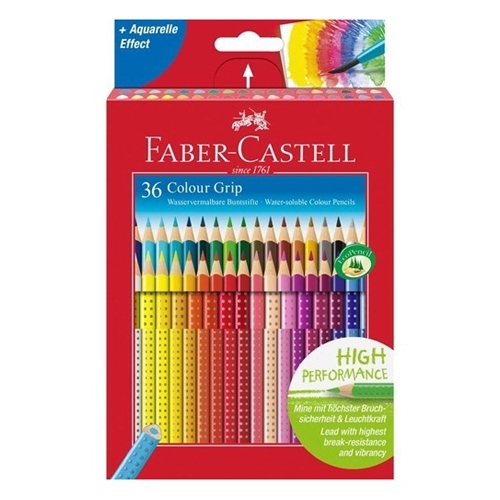 Pastelky Faber-Castell Colour Grip 36 ks