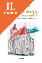 Lacná kniha Templomhajó, kőoltár, kálvária, harangláb