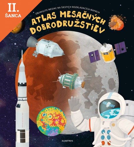Lacná kniha Atlas mesačných dobrodružstiev