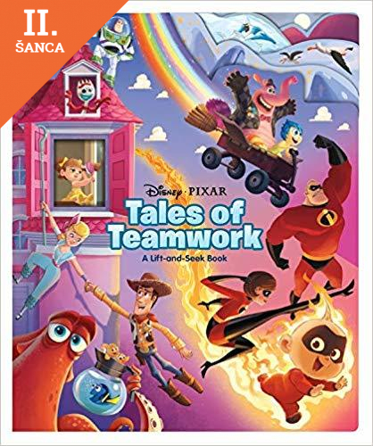 Lacná kniha DisneyPixar Tales of Teamwork