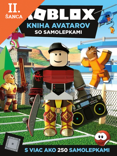 Lacná kniha Roblox - Kniha avatarov so samolepkami