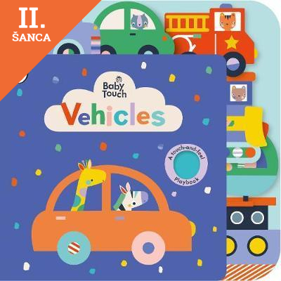Lacná kniha Baby Touch - Vehicles Tab Book