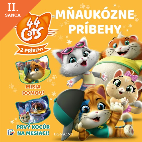 Lacná kniha 44 mačiek - Mňaukózne príbehy