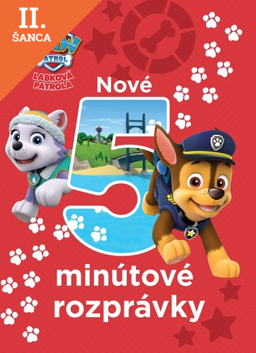 Lacná kniha Labková patrola - Nové 5-minútové rozprávky
