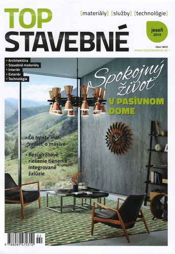 Kniha Top stavebné materiály, služby, technológie jeseň 2019