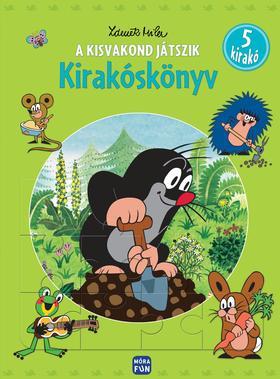 A kisvakond játszik kirakóskönyv