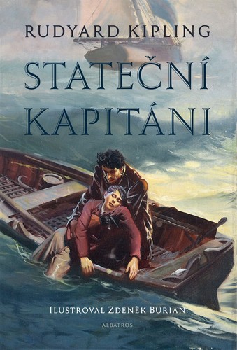 Kniha Stateční kapitáni - Rudyard Kipling,Zdeněk Burian