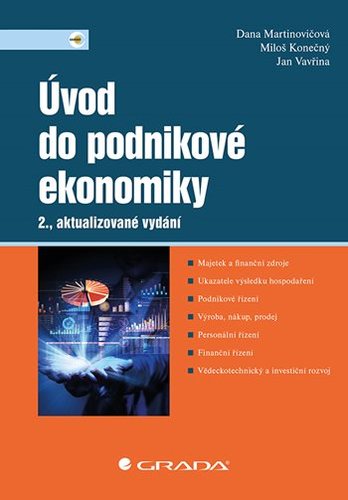 Úvod do podnikové ekonomiky - 2. vydání - Dana Martinovičová,Miloš Konečný,Jan Vavřina