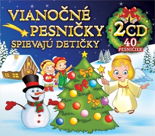 Kniha 2CD BOX Vianočné pesničky spievajú detičky - CD