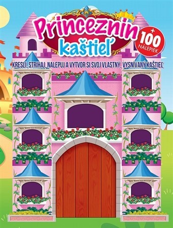 Kniha Princeznin kaštieľ + 100 nálepiek