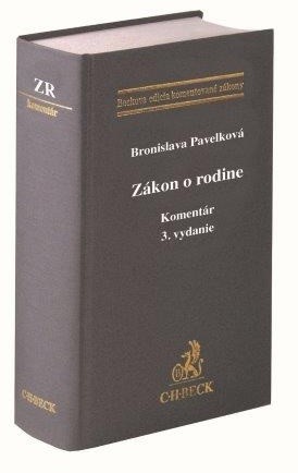 Zákon o rodine. Komentár (3. vydanie) - Bronislava Pavelková